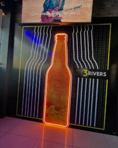 Rótulo Neon 3rivers